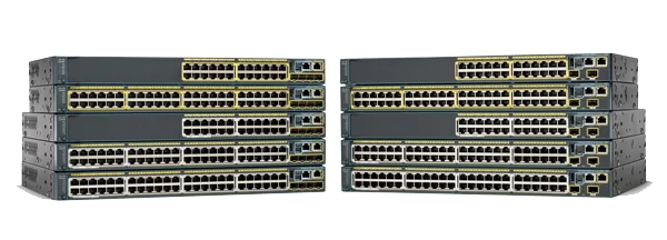 Figure 1.  Cisco Catalyst 2960-S Series Switches